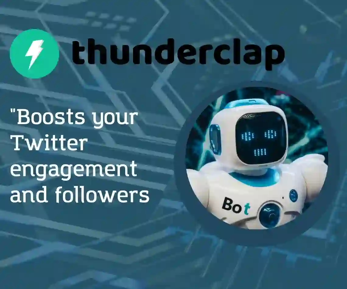 Thunderclap AI boosts your Twitter engagement and followers