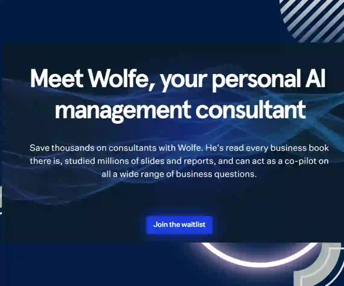 Slideworks Wolfe, Your Personal AI Management Consulting Tool